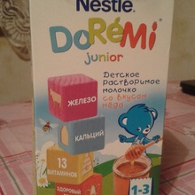 Детское сухое молочко от Nestle.Тестирование с группы  vk