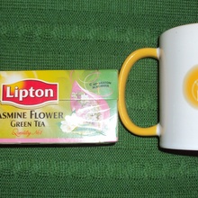 кружка  и чай от липтона от Бегемот