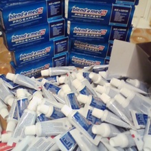 запас зубной пасты для полученной ранее зубной щетки!)) от промо  для врачей.