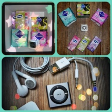 iPod shuffle и подарочки от Libresse