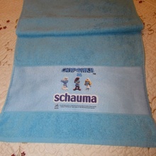 Полотенце "Смурфики" от Schauma