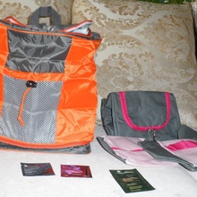Подарок от ИВ РОШЕ - рюкзак, набор косметичек и пробники косметики от Подарок за заказ в ИВ РОШЕ