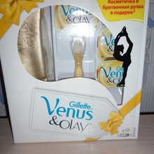 золотой набор  от Venus Gillette
