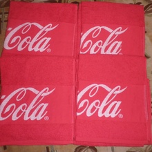полотенца  от Coca-Cola