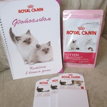 Подарки за прослушанные вебинары от Royal Canin