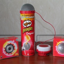 Набор для караоке от Pringles