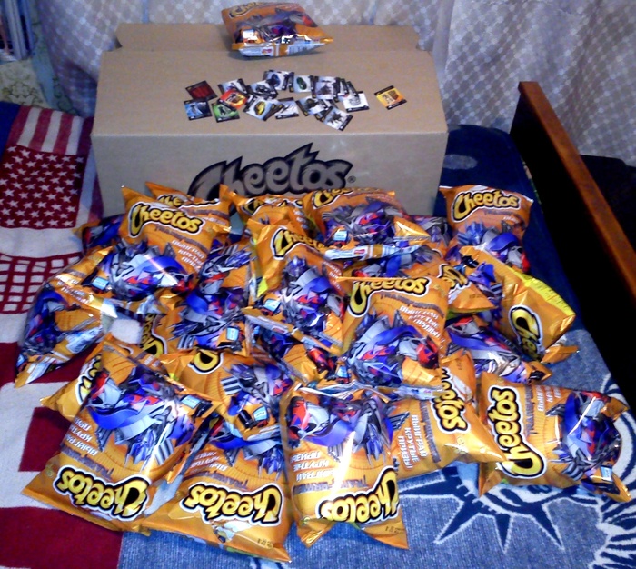 Приз акции Cheetos «Transformers: Выиграй крутые призы!»