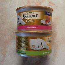 паштеты для кошек от Gourmet Gold от gourmet gold