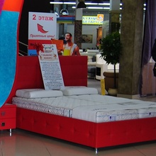 Двухспальная кровать+ 2 прикроватные тумбочки от Конкурс Мебельный город