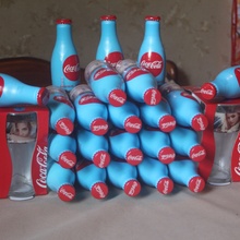 Бокальчики с бутылочками... от Coca-Cola