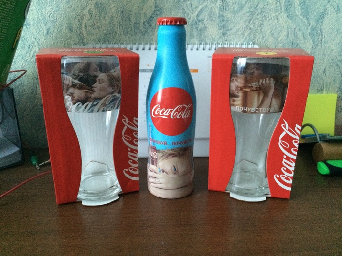 Приз акции Coca-Cola «Выиграй стакан с летним дизайном!»