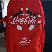 Рюкзак и мне пришел от Coca-Cola