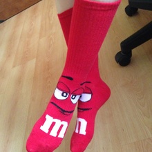 А вот и красные носочки! от M&M's