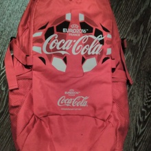 Рюкзак от Coca-cola "Выиграй футбольные призы"