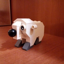 Мишка от Лего от Лего " собери и забери"