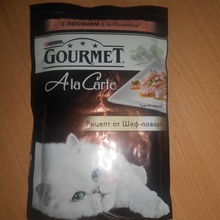 пакетик корма от Gourmet