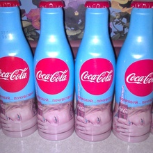 Бутылочки от Coca-Cola