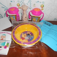  Набор детской посуды Disney Baby от Lubby
