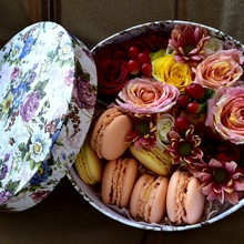 Цветы и печеньки от ВК