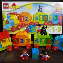 Конструктор LEGO DUPLO: Поезд "Считай и играй" от Простоквашино