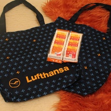 Сумки и наборы мини-шоколадок Ritter Sport от Lufthansa от Lufthansa