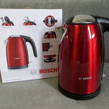 Bosch TWK 7804, Red Чайник  -  27190 баллов от Простоквашино