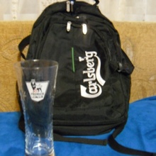 Пивной бокал и стильный рюкзак! от Carlsberg