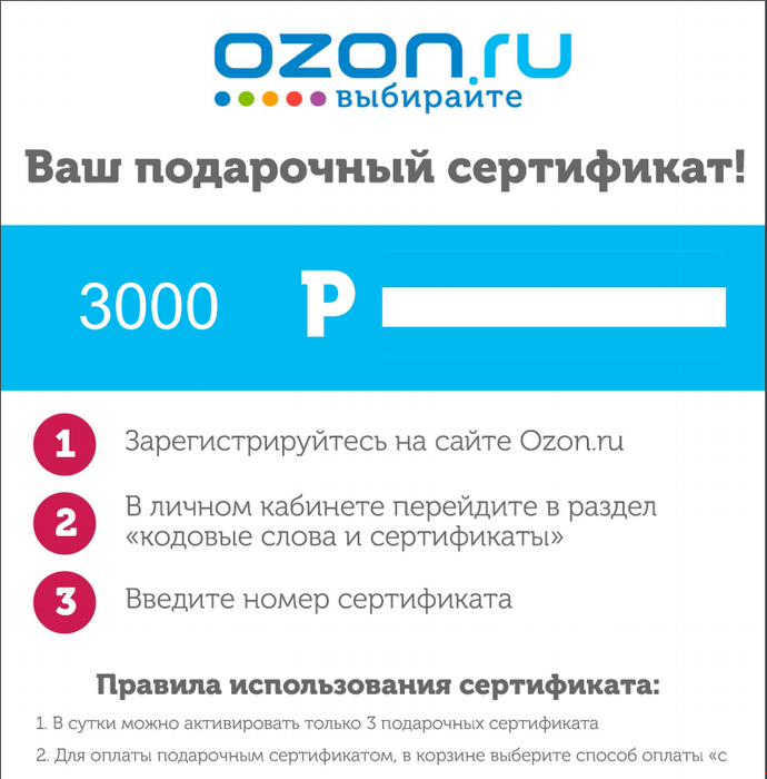Сертификат Озон. Подарочный сертификат Озон. Электронный сертификат Озон. Подарочный сертификат на 3000 рублей Озон. Как перевести с сертификата на озон карту