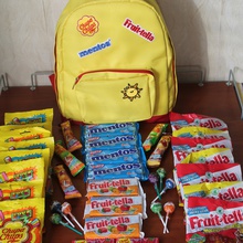 Рюкзак со сладостями от Fruittella