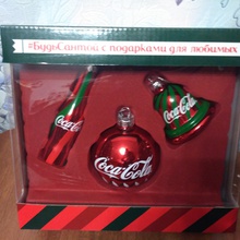 Набор игрушек от Coca-Cola
