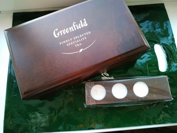 Приз акции Greenfield «Подарки за покупки»
