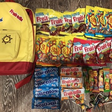 Рюкзак со сладостями от Fruittella