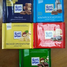 Полкило шоколада от Ritter Sport