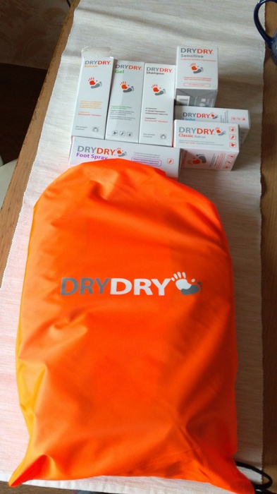 Приз фотоконкурса Dry Dry «Делай жизнь ярче вместе с DryDry»