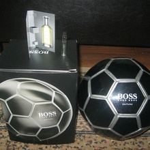 Футбольный мяч BOSS Parfums и миниатюра мужского аромата Boss Bottled 1.5 мл от Hugo Boss (Хуго Босс): «Hugo Game» (2018)