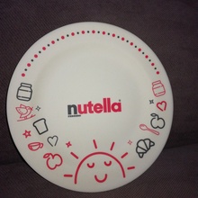 Наконец дождалась свою тарелочку от Nutella