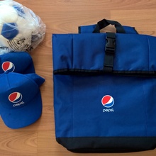 Рюкзак,кепка,мяч от Pepsi