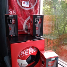 Призы от кока-кола от Coca-Cola