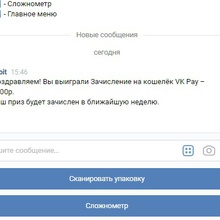 Зачисление на кошелёк VK Pay – 1000р. от Orbit