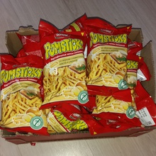 Коробка чипсов от Pomsticks
