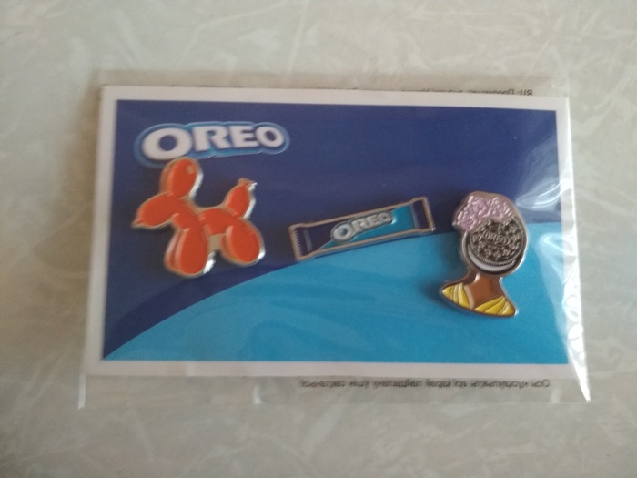 Приз акции Oreo «Выиграй более 1000 веселых призов»