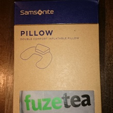 Надувная подушка для путешествий от Fuze Tea