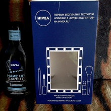 Мицеллярная вода для базового макияжа Nivea MAKE UP EXPERT - Нежное и деликатное очищение от Тестирование от Nivea
