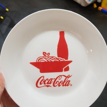 Тарелка от Coca-Cola
