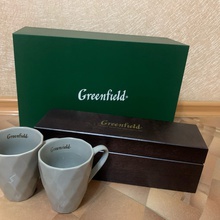 Подарочный набор: шкатулка и 2 стакана от Greenfield