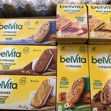Семь упаковок печенюшек от BelVita