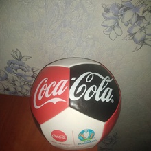 мяч от Coca-Cola