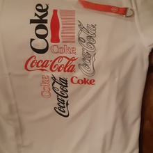 Футболка и брелок от Coca-Cola