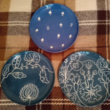 Набор тарелок с авторским дизайном (4 тарелки в наборе) от Oltermanni