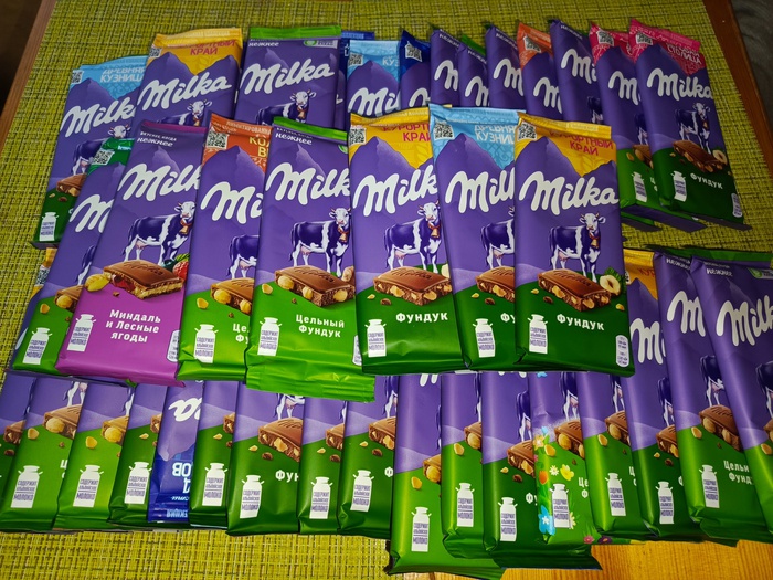 Приз акции Milka «Встречайте поезд нежности» в торговой сети «Магнит»